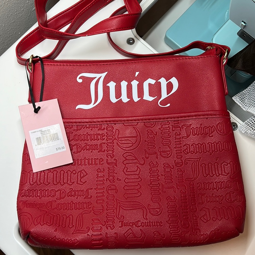Juicy designer inspired crossbody